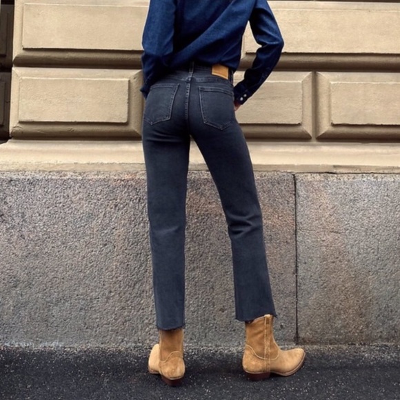 Denim Forum Arlo High Rise Straight - Picture 2 of 2